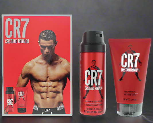  Cristiano Ronaldo CR7 Gift Set 150ml Shower Gel + 150ml Body Spray