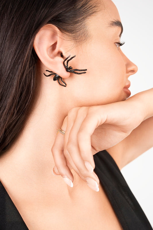 Statement Spider Wrap Ear Cuff Halloween